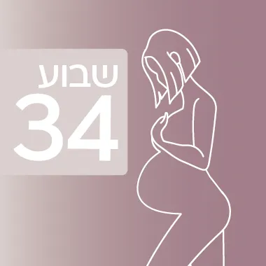 שבוע 34 להיריון