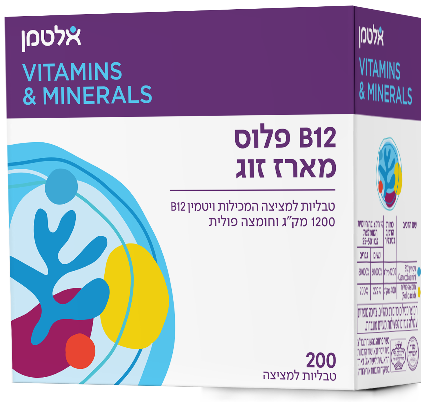 B12 פלוס מארז זוג