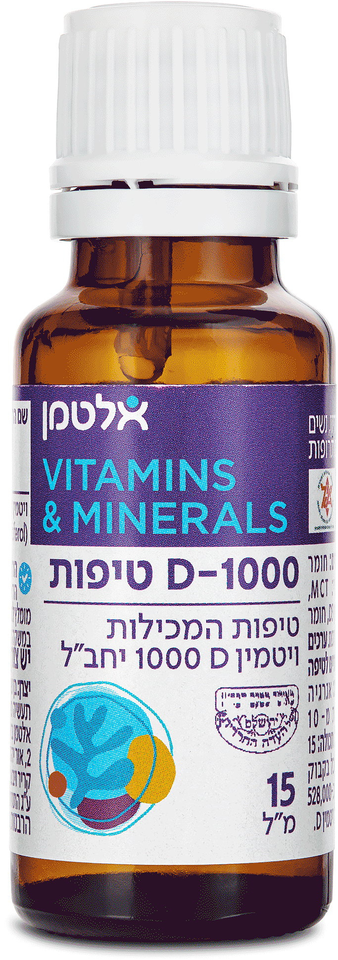 ויטמין D-1000 טיפות